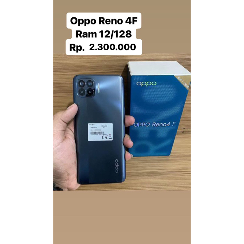 Oppo Reno 4F ram 8/128 GB
