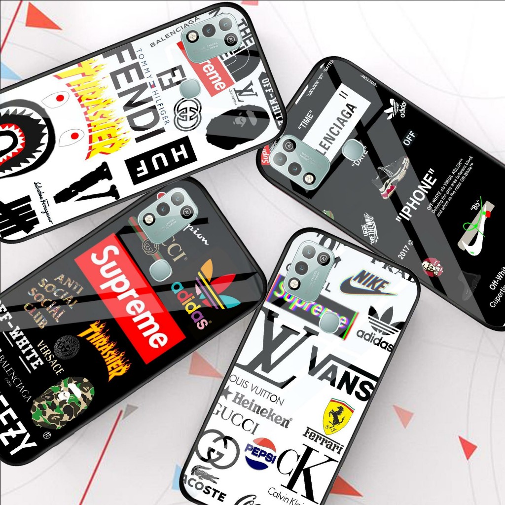 Case Kaca  Infinix hot 10 play  - Kesing Hp  Infinix hot 10 play   - Case Kaca Kilau  Infinix hot 10