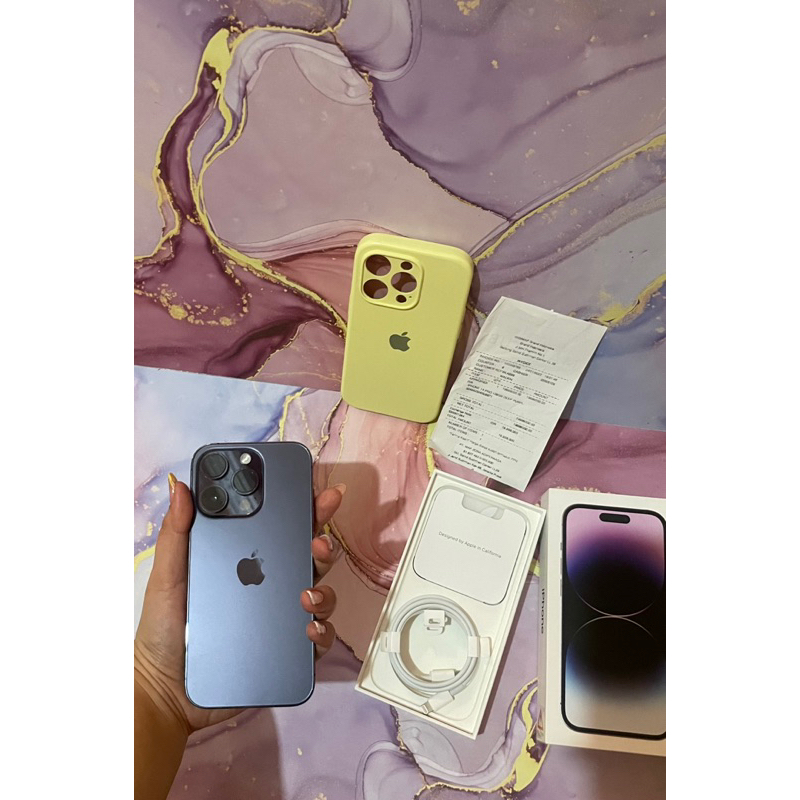 IPhone14proIBox bh89% fullset sampai kenota