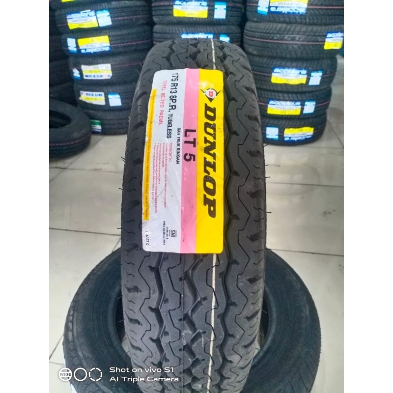ban baru Merk Dunlop ban muatan 175 ring 13 cocok untuk carry Gran max dll