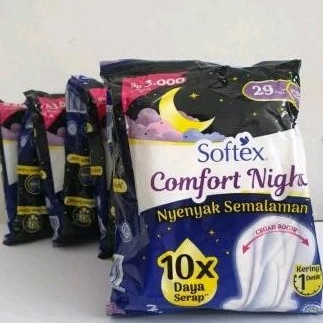 SOFTEX COMFORT NIGHT 29CM DAN 36CM