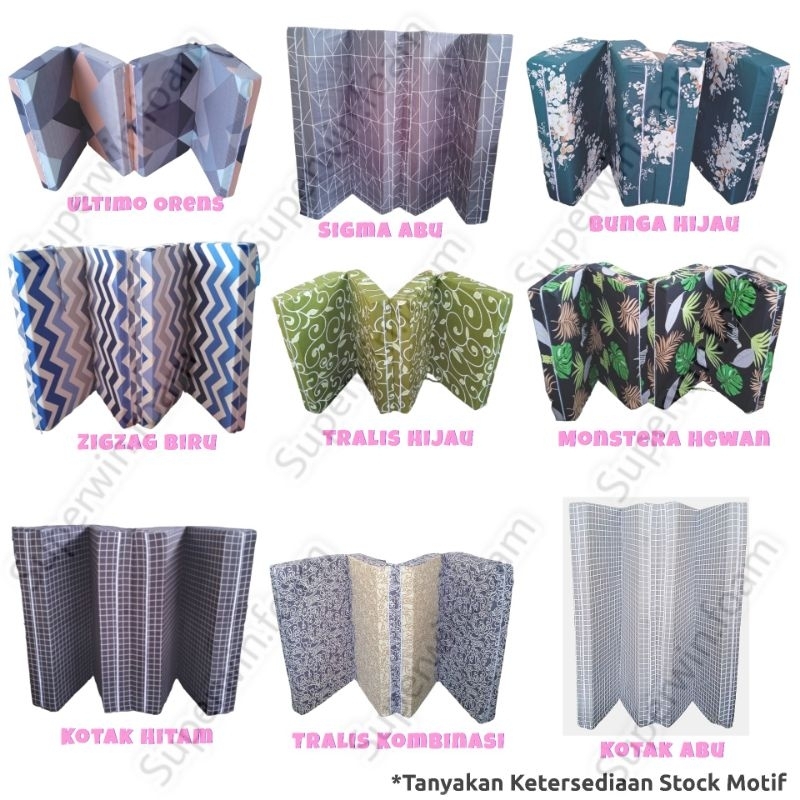 Fthn Kasur Lipat Inoac Yukata D24 tebal 5-30cm ANTI KEMPES KASUR INOAC KASUR BUSA INOAC