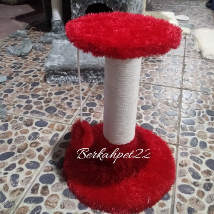 ➦➮✶✺ cat condo mainan kucing kitten cat condo garukan