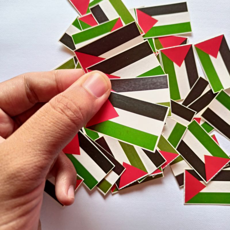 

stiker pipi bendera palestina indonesia