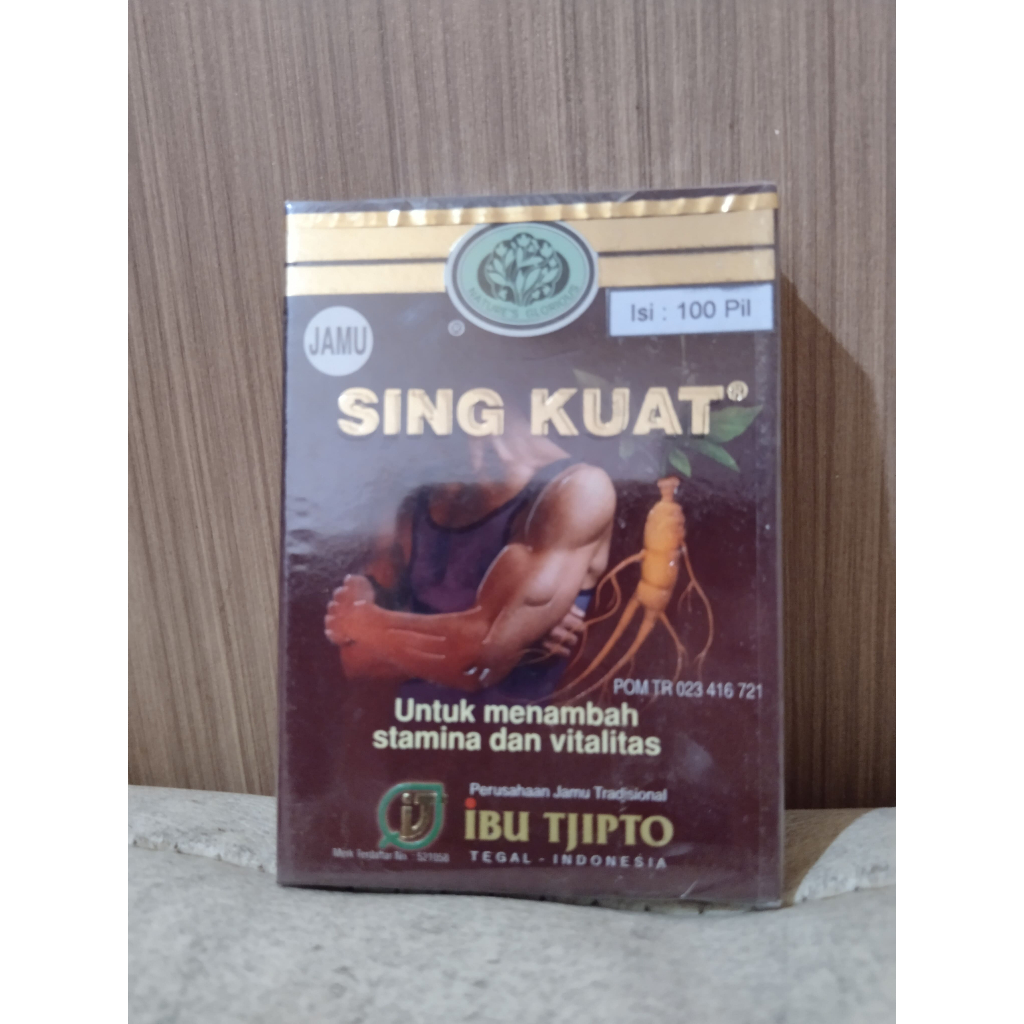 

SING KUAT PIL ISI (100 PIL) - JAMU TRADISIONAL IBU TJIPTO