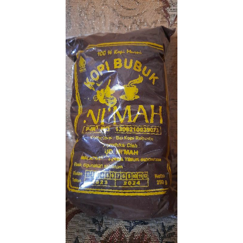 

kopi bubuk hitam