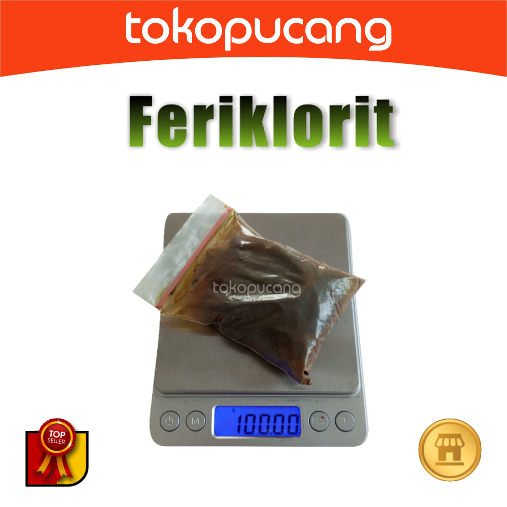 Feriklorit 100gr Feri Klorida Feriklorida Chlorida Pelarut PCB FECL3