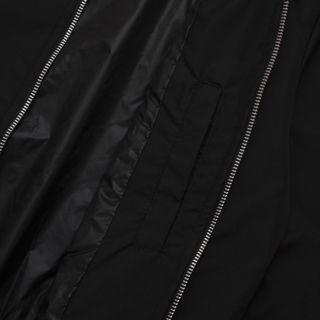 Screamous Bomber Canvas Jacket CALE BLACK