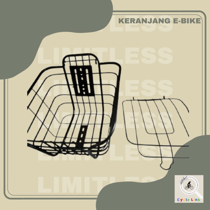 Keranjang Sepeda Listrik E-bike Elektrik Bike Storage Universal
