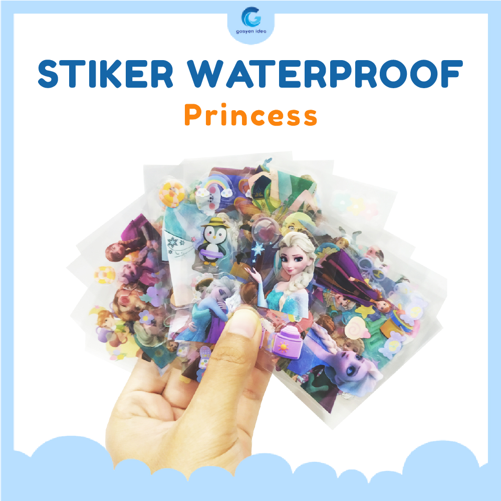 

STICKER NONO PRINCESS [ECER] WATERPROOF / 1 LEMBAR STIKER