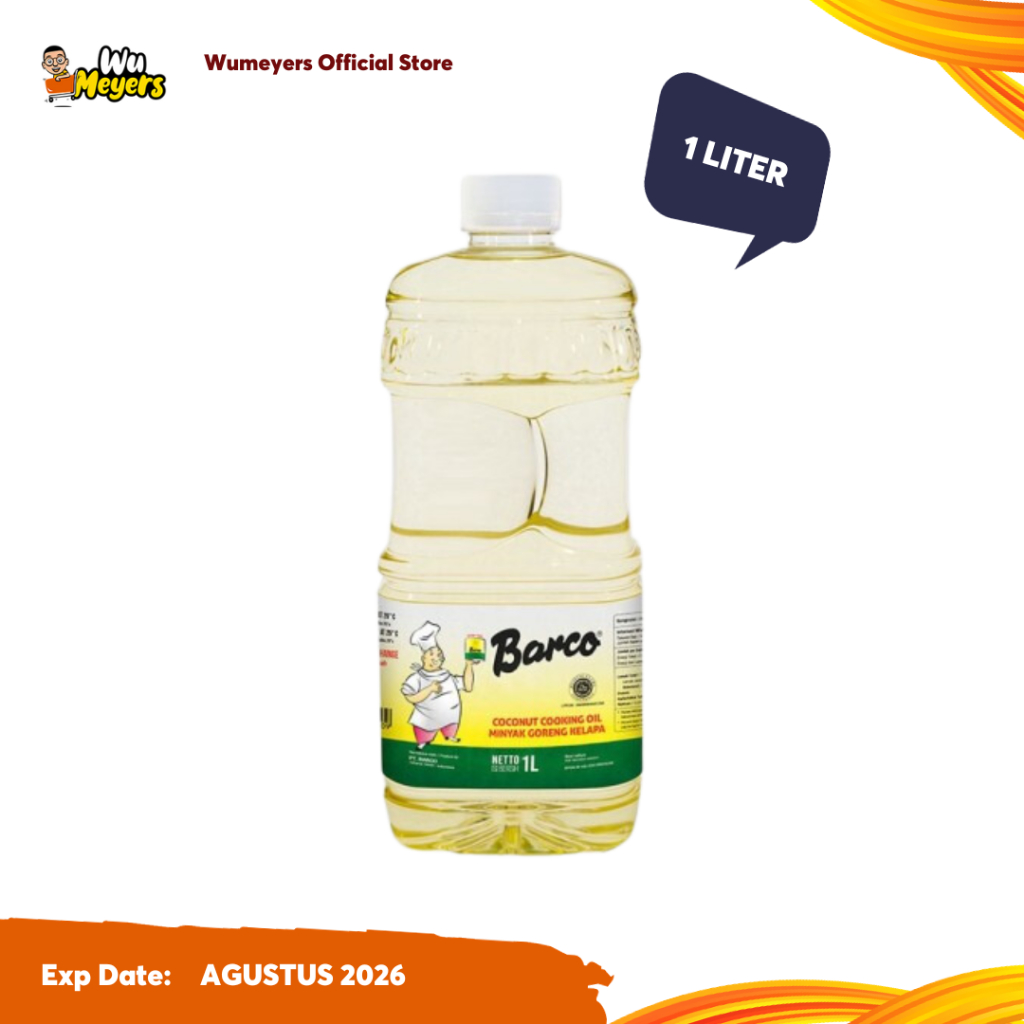

Barco Minyak Goreng Kelapa Botol 1 Liter