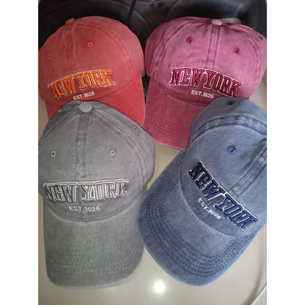 Topi Fashion korea topi baseball NEW YORK S72