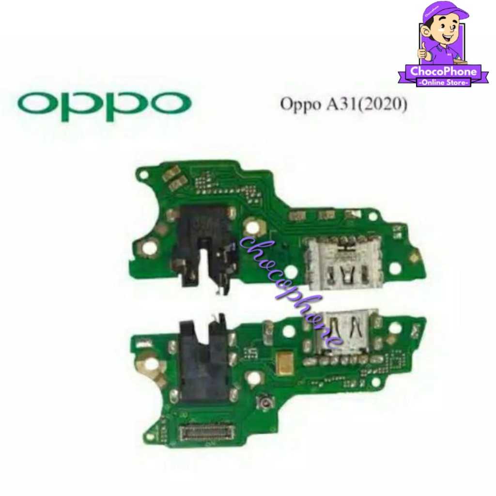 Flexible Papan Cas Oppo A31 2020 Flexibel Charger Konektor Charging