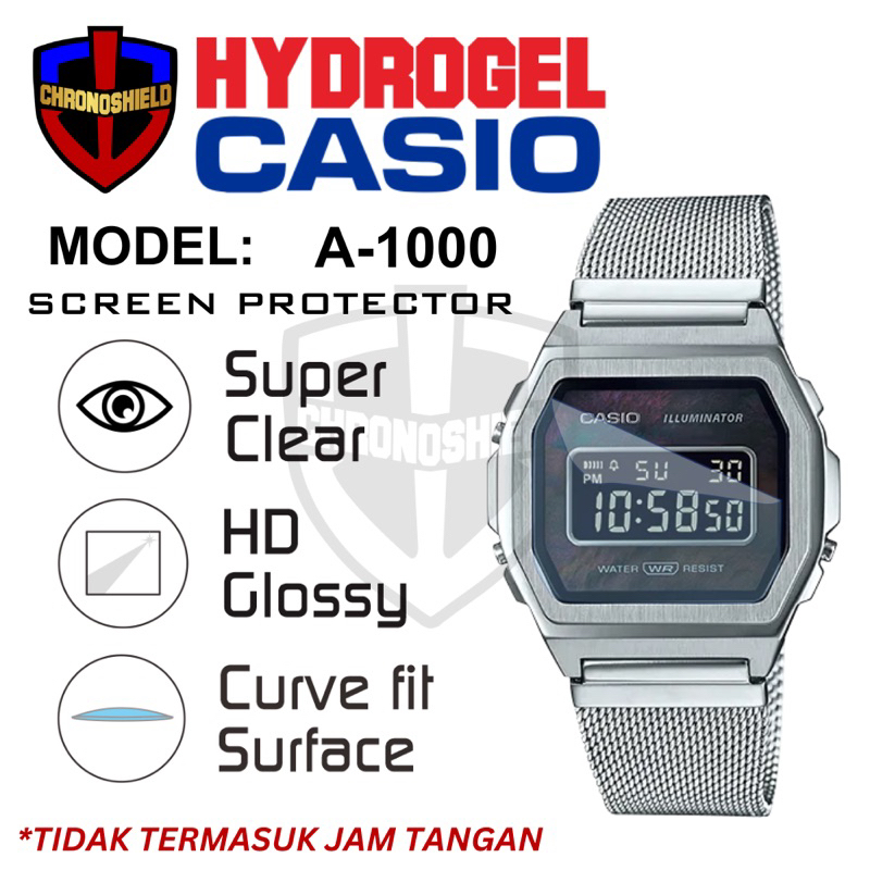 Antigores Jam Tangan Casio A1000 Hydrogel