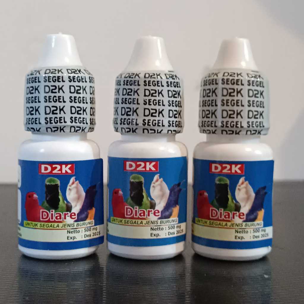D2K DIARE OBAT BURUNG DIARE MENCRET NYILET KURUS UNTUK SEMUA JENIS BURUNG
