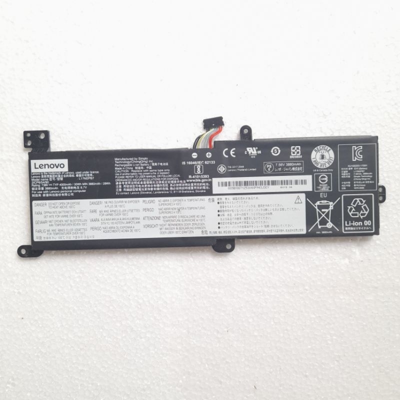 Batre Battery Laptop Lenovo 320 330 14