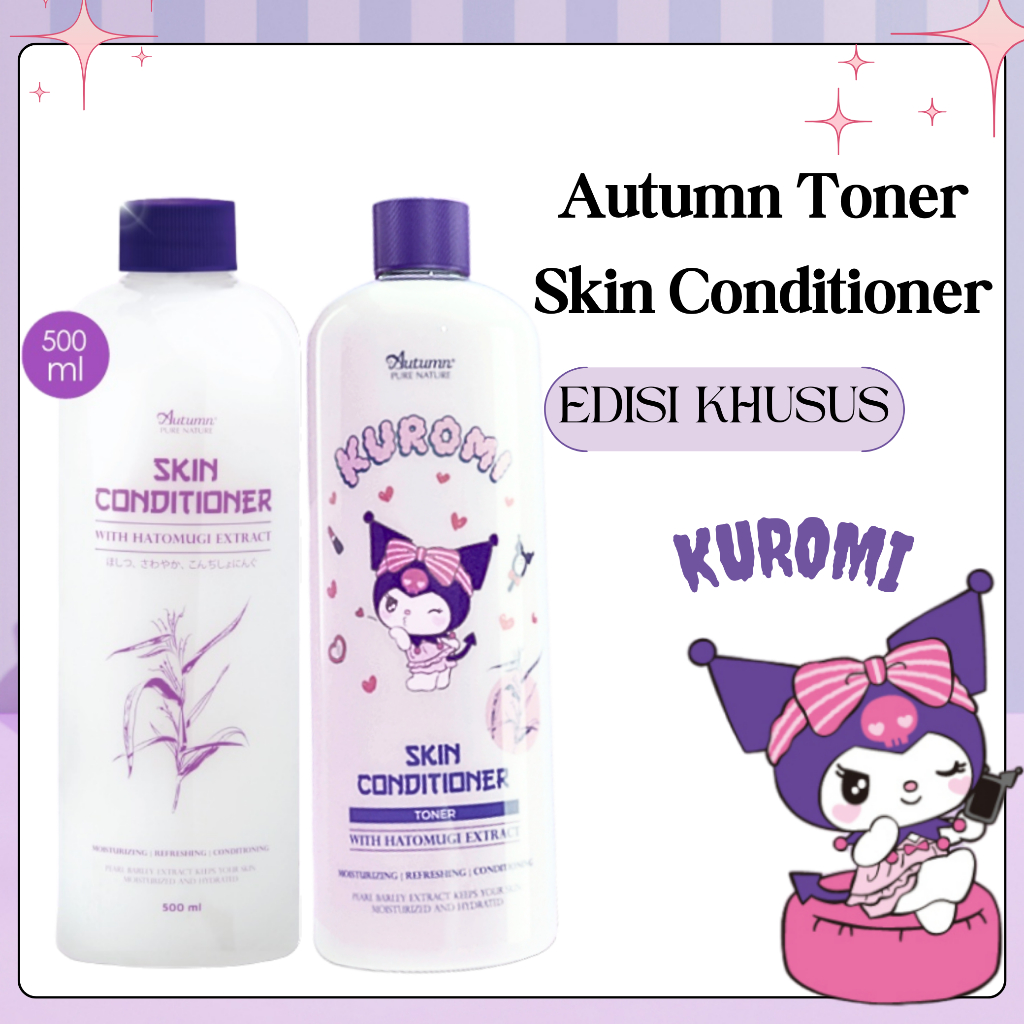 Autumn Skin Conditioner With Hatomugi Extract 500ml