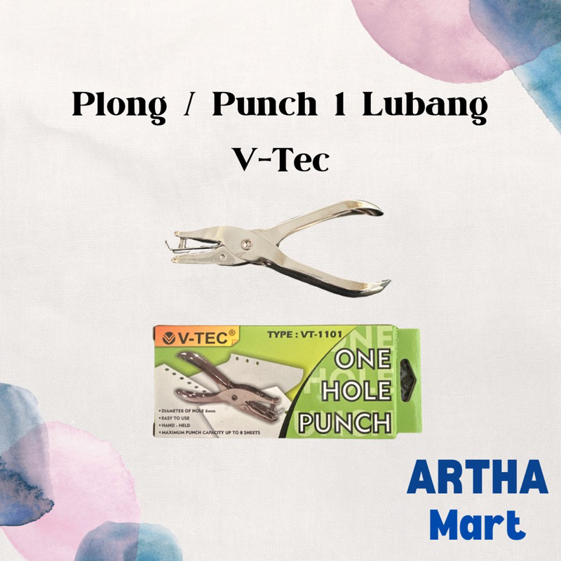 

V-TEC - Plong / Punch / Perforator 1 Lubang - Pcs