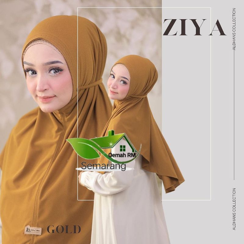 Hijab Instan Bergo ZIYA Jersey Irish by Al-dhans