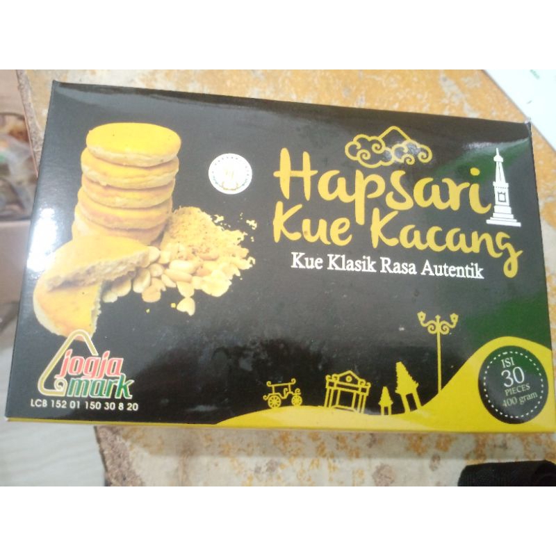 

Kue Kacang Hapsari isi 30 pcs