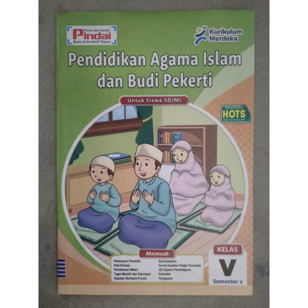 

Buku LKS Pindai Kurikulum Merdeka Pendidikan Agama Islam untuk Kelas 5 SD/Mi Semester-2 (Cetakan Terbaru November 2023)