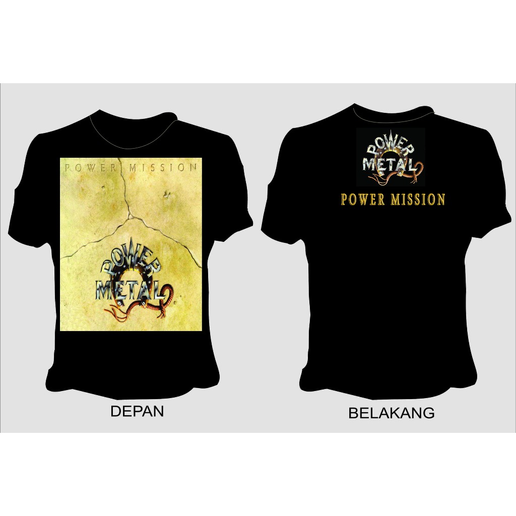 KAOS POWER METAL COVER ALBUM POWER MISSION