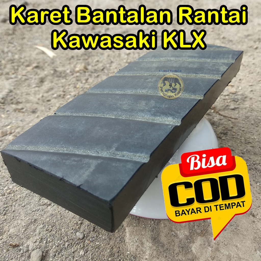 Karet Bantalan Rantai Motor , Karet Bantalan Rantai motor kawasaki KLX , karet penahan rantai univer