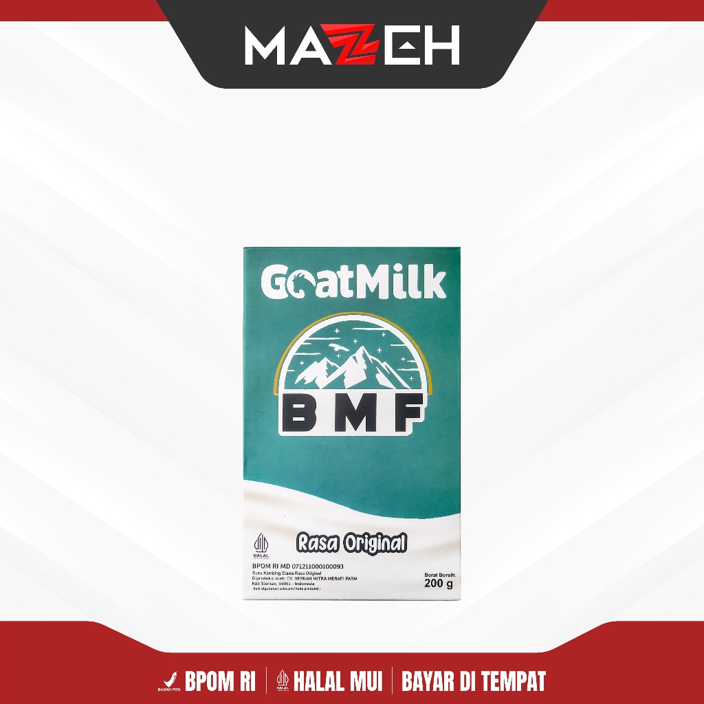 

Susu Kambing Etawa BMF Bubuk Rasa Original Isi 200Gr BPOM