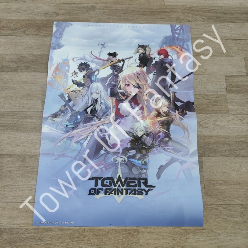 Merch Official Tower Of Fantasy Mousepad File Poster Standee Acrylic Shiro