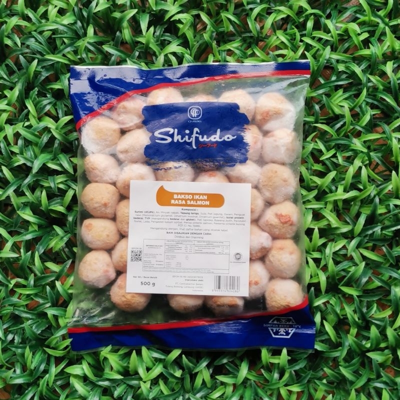 

Shifudo Bakso Salmon (Bakso Ikan Rasa Salmon) - berat 500 gr