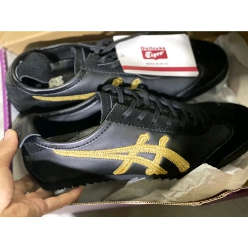 ONITSUKA TIGER BLACK GOLD