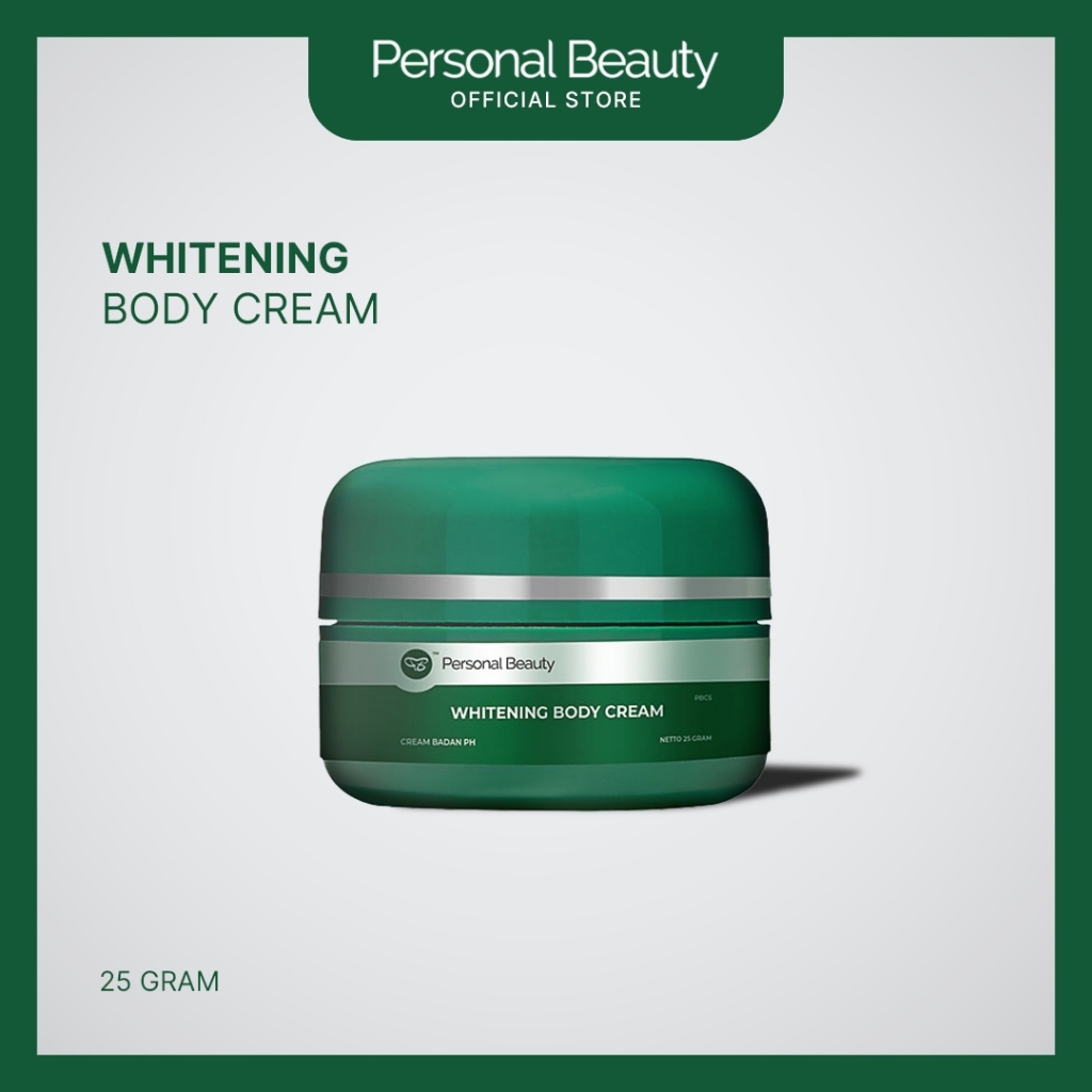 PERSONAL BEAUTY WHITENING BODY CREAM PENCERAH KULIT BADAN SANGAT AMAN BPOM