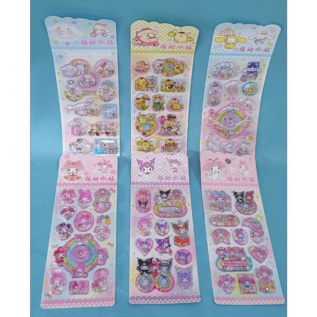 

Stiker Sanrio Timbul Air / Stiker Sanrio Kuromi Melody