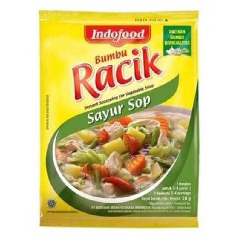 

Bumbu Racik Sayur Sop 20G indofood