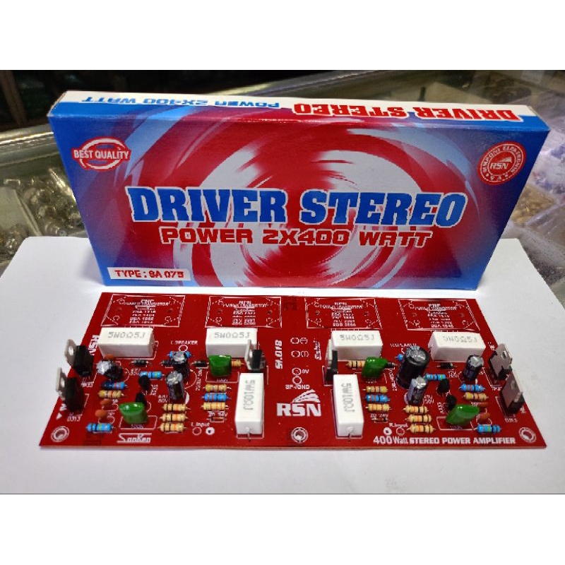 KIT POWER DRIVER AMPLIFIER STEREO 2X400 WATT ( SA )