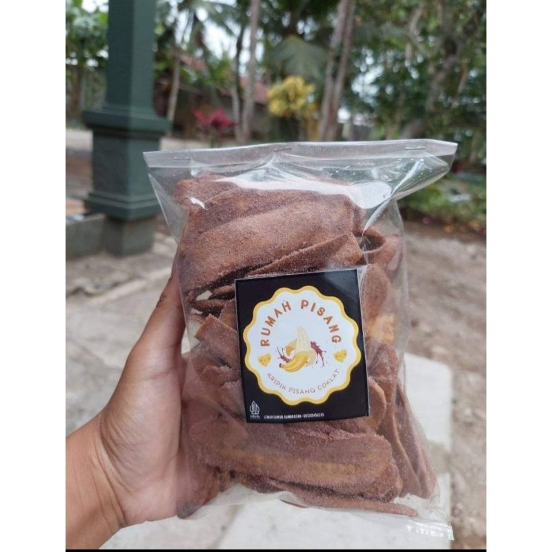 

Kripik pisang coklat 200gr Kripik pisang original 250gr