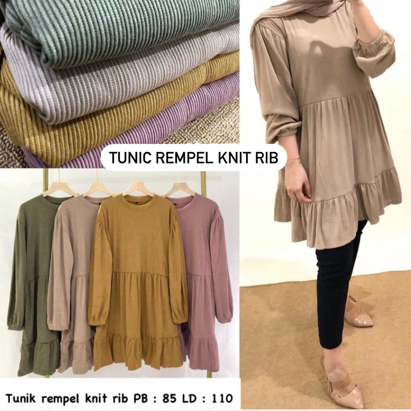 Tunik Rempel knit rib