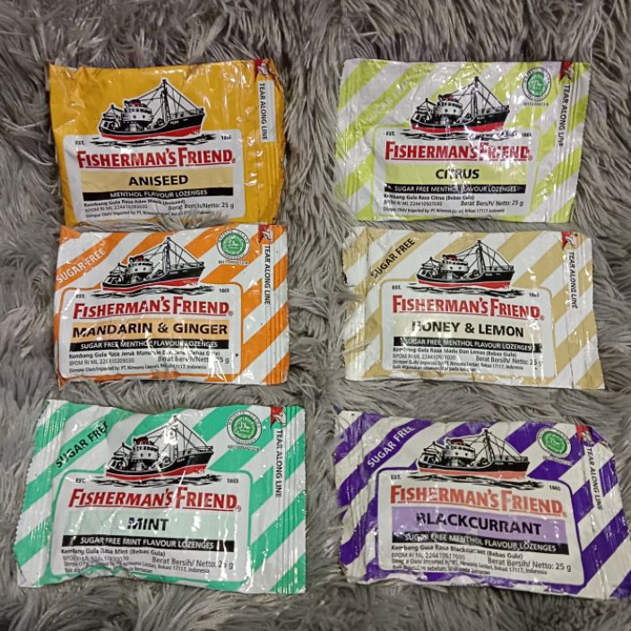

MBPK6002 ✓ FISHERMAN'S FRIEND 25g exp2024 kemasan lecek