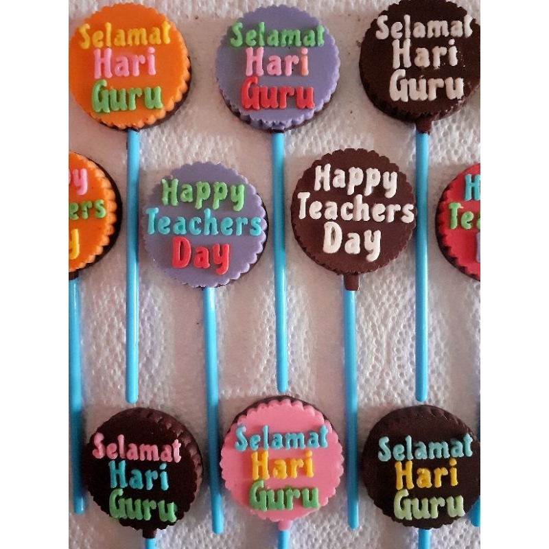 

cokelat loly hari guru