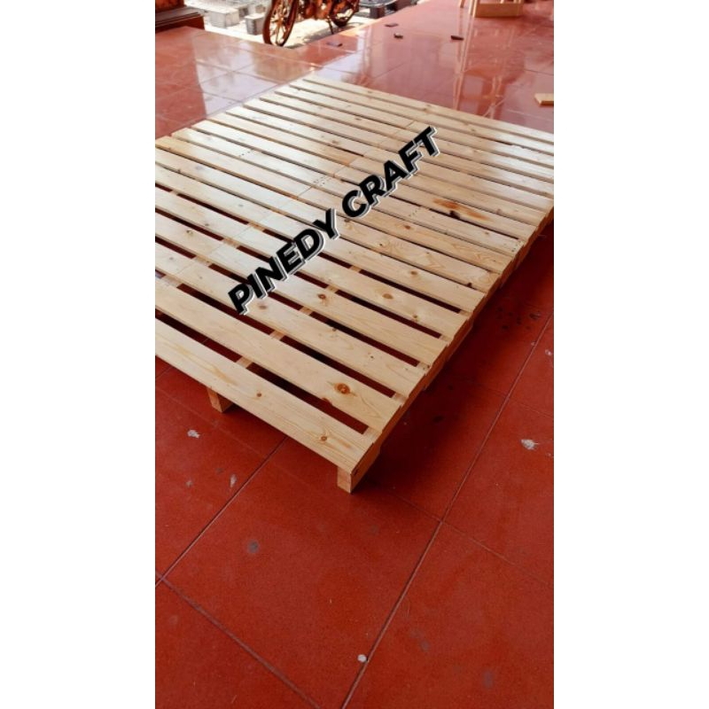 pallet alas kasur 90x200x10cm.dipan palet jati belanda, alas kasur kayu, tatakan dipan kasur