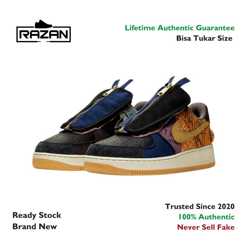 Air Force 1 Low Travis Scott Cactus Jack 100% Authentic Original
