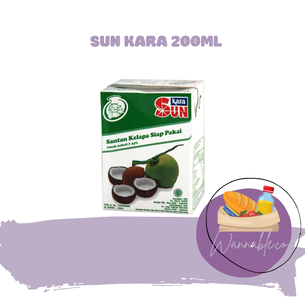 

SUN KARA SANTAN 200ML ORIGINAL SANTAN