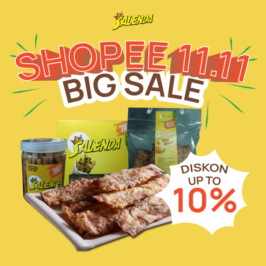 

Varian Sale Pisang Salenda | Disc 10%