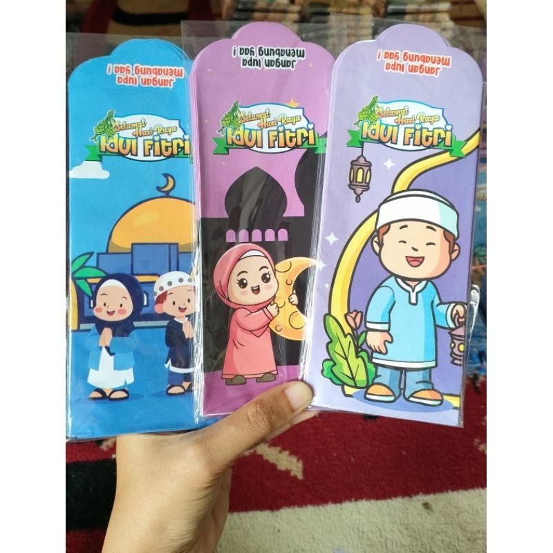 

paket usaha dpt 100 pack amplop lebaran jumbo siap pakai