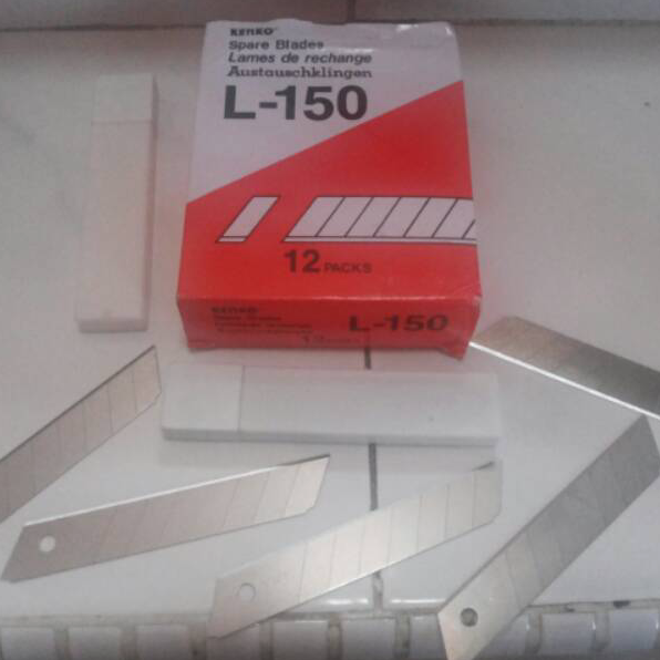 

Pasti Murah Isi Cutter Besar Kenko L-150 / Refill Spare Blade L150