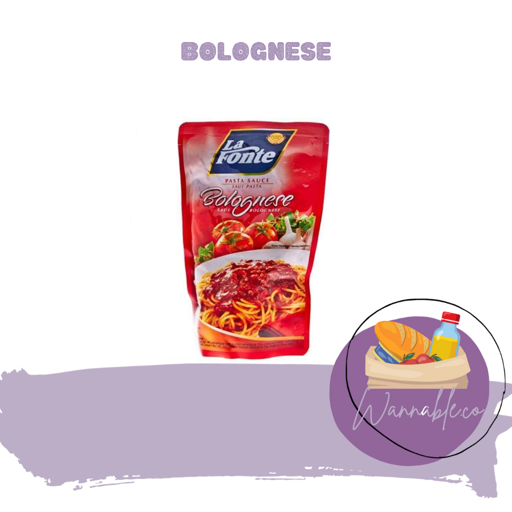 

LAFONTE SAUSE BOLOGNESE 315GR