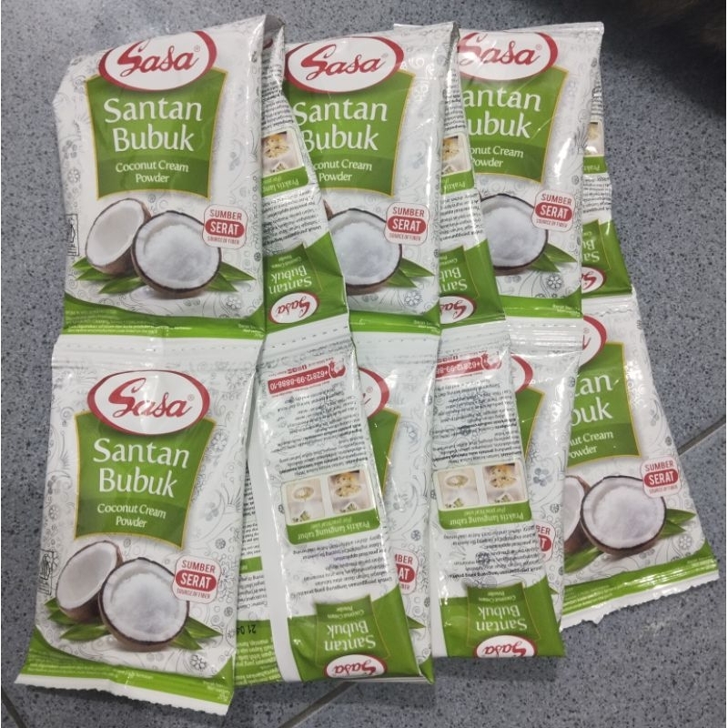 

Sasa santan bubuk per renceng 20gr × 12 sachet