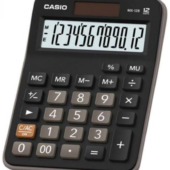 

➞✧✴ KALKULATOR DESKTOP CASIO MX-12B - ORIGINAL & GARANSI RESMI CALCULATOR