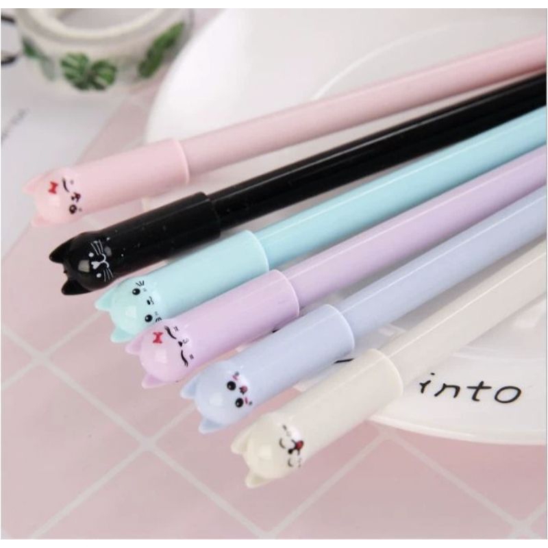 

Pulpen Karakter Kucing Pastel