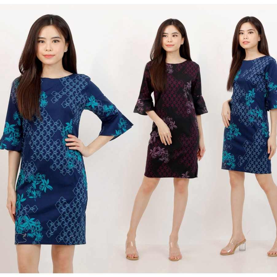 MKBC1030 [PROMO SALE] Baju Batik Wanita - Dress Batik Wanita 037 - 720  Mrs1